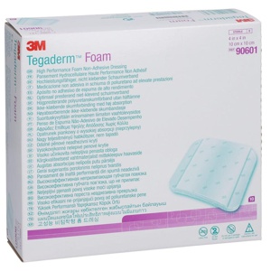 TEGADERM Foam n.klebend 10x10 cm 90601 Produktbild