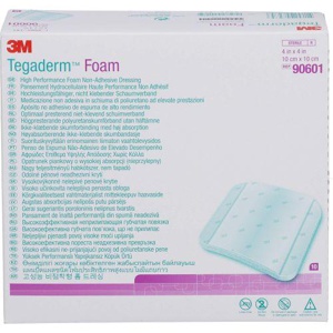 TEGADERM Foam n.klebend 10x10 cm 90601 Produktbild