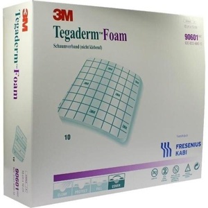 TEGADERM Foam n.klebend FK 10x10 cm 90601 Produktbild