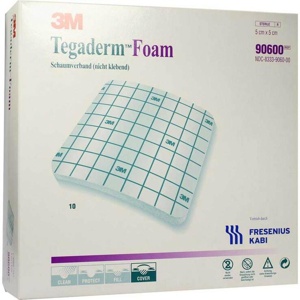 TEGADERM Foam n.klebend FK 5x5 cm 90600 Produktbild