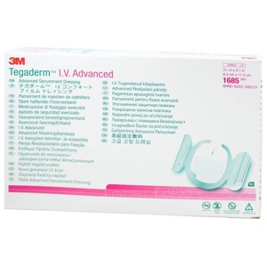 TEGADERM I.V. Advanced Fixierv.8,5x11,5 cm 1685 Produktbild