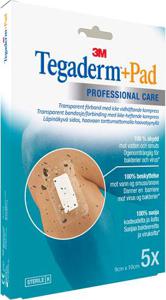 Tegaderm + Pad, 9 cm x 10 cm, 5 st produkt bild