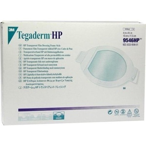 TEGADERM Transparentverband 10x11,5 cm oval 9546HP Produktbild