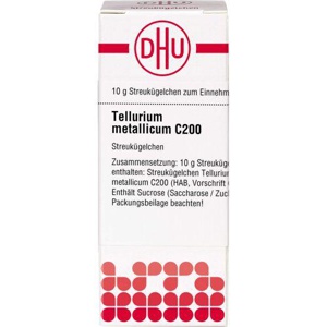 TELLURIUM metallicum C 200 Globuli Produktbild