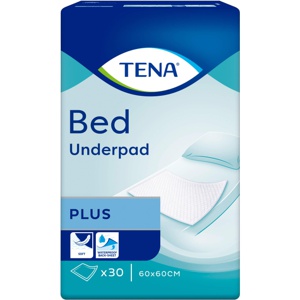 TENA Bed Krankenunterlagen Plus 60x60cm 4X30 St Produktbild