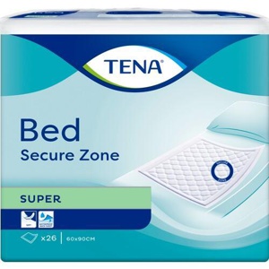 TENA Bed Secure Zone SUPER Krankenunterlagen 60x90cm 3X26 St Produktbild