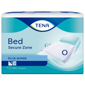 TENA Bed Unterlage Plus wings 180x80cm 20 St Produktbild