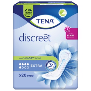Tena Discreet Extra bind 20 stk produktbilde