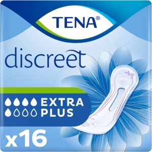 Tena Discreet Extra Plus Instadry 16 stk produktbilde