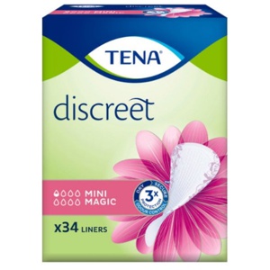 Tena Discreet Mini Magic truseinnlegg 34 stk produktbilde