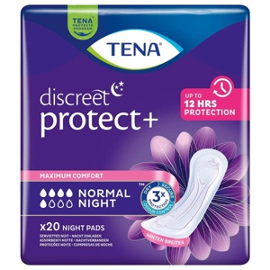 Tena® discreet Normal Night Einlagen bei Inkontinenz, 6X20 St n.v. Produktbild