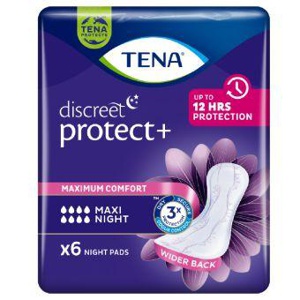 Tena Discreet Protect+ Maxi Night 914ml hügieeniside N6 toote pilt