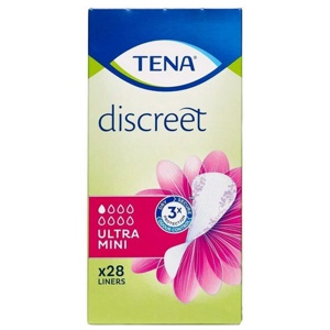 tena - Discreet Ultra Mini Liners x 28 produktbillede