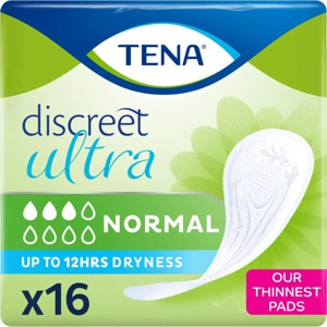 Tena Discreet Ultra Normal bind 16 stk produktbilde