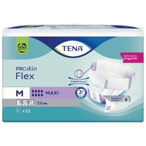 Tena Flex Maxi M beltebleier 22 stk produktbilde