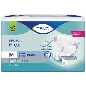Tena Flex Plus M beltebleier 30 stk produktbilde