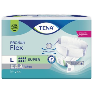 Tena Flex Super L beltebleier 30 stk produktbilde