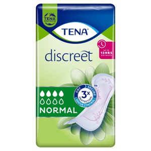 Tena Discreet Normal Pads Pack of 12 product image