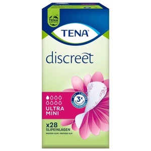 TENA LADY discreet ULTRA MINI Inkontinenz Slipeinlagen 10X28 St Produktbild