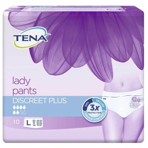 Tena Lady Pants Discreet Plus L, 10 St n.v. Produktbild