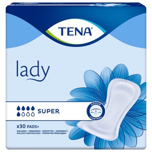 TENA Lady Super Inkontinenz Einlagen 6X30 St Produktbild