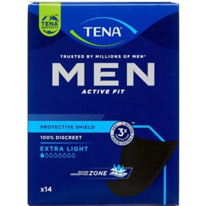 Tena Men Active Fit Level 0 14 stk produktbillede