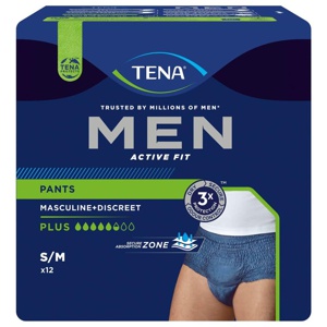 TENA MEN ACTIVE FIT PANTS PLUS L/XL 4X10 St Produktbild
