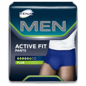 Tena Men Active Fit Pants Plus Small/Medium Pack of 9 product image