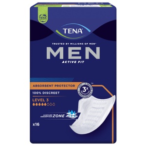 Tena Men Level 3 innlegg 16 stk produktbilde