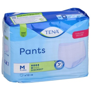 TENA Pants Discreet M bei Inkontinenz 12 St Produktbild