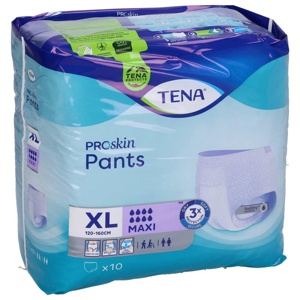 TENA Pants Maxi XL bei Inkontinenz 10 St Produktbild