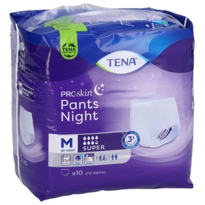 TENA Pants Night Super M bei Inkontinenz 10 St Produktbild