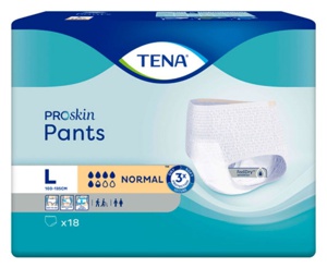 Tena Pants Normal buksebleie L 18 stk produktbilde