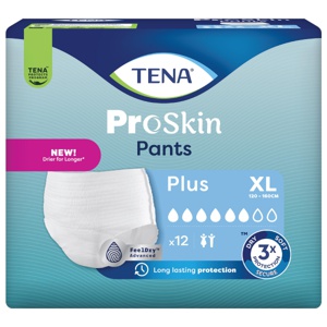 Tena Pants Plus Classic X-Large 12 stk produktbilde
