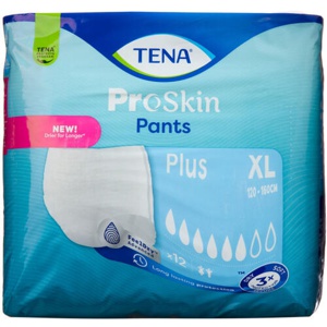 Tena ProSkin Pants Plus Str. XL 12 stk produktbillede