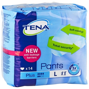 TENA Pants Plus L bei Inkontinenz 14 St Produktbild