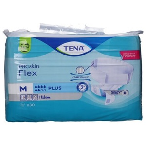 TENA ProSkin Flex Plus Str. M 30 stk produktbillede