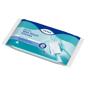 TENA PROskin Wet Wash Gloves 8 St Produktbild