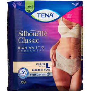 Tena Silhouette Classic Plus Highwaist Large produktbillede