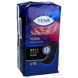 TENA Silhouette NOIR EINLAGEN MINI 6X18 St Produktbild