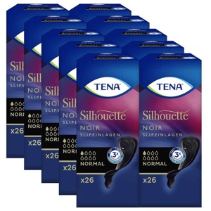TENA Silhouette NOIR SLIPEINLAGEN NORMAL 26 St Produktbild
