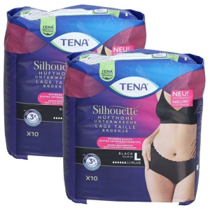 TENA Silhouette PLUS BLACK L 2X10 St Produktbild