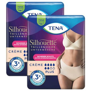 TENA Silhouette PLUS CREME M 2X9 St Produktbild