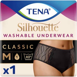 Tena Silhouette Washable Absorbent Underwear M 1 stk produktbilde