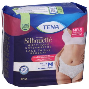 TENA Silhouette WHITE M 2X12 St Produktbild
