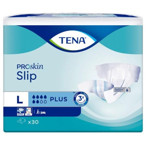 Tena Slip Plus All-in-One Incontinence Product Large product image