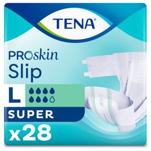 Tena Slip Super bleier L 28 stk produktbilde
