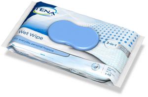 TENA Wet Wipes Våtservetter 48 st produkt bild