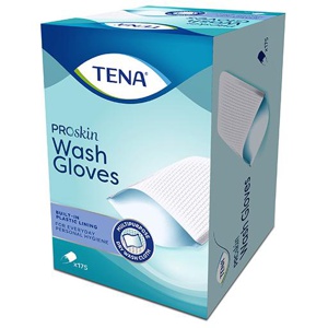 TENA WASH Glove with plastic Lining Produktbild