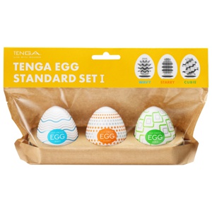Tenga Egg Standard I Onanihjälpmedel för män 3-pack produkt bild
